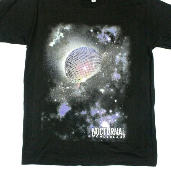 Insomniac Nocturnal Wonderland Disco Planet Tee M - Picture 2 of 5